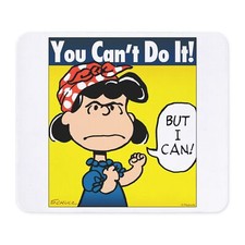 CafePress Lucy The Riveter Mousepad  512018382 