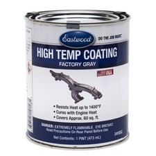 Eastwood Factory Gray High Temp Coating 1 Pint Can High Heat And Engine Paint Eastwood Factory Gray High Temp Coating 1 Pint Can High Heat And Engine Paint