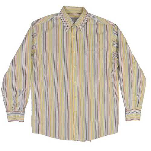 Barry Bricken Vintage Novelty Print Casual Button Down Shirt