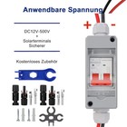 DC Trennschalter Solar PV Umschalter Ausschalter Freischalter Photovoltaik 32A