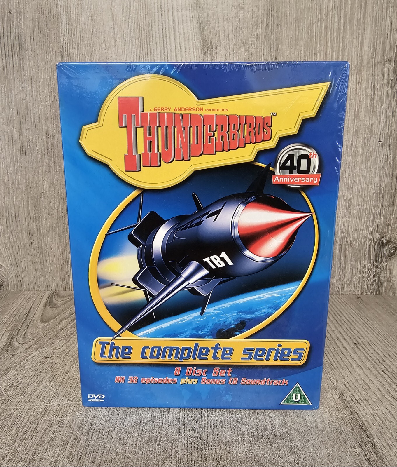 THUNDERBIRDS THE COMPLETE SERIES DVD BOXSET 💿 40TH ANNIVERSARY EDITION