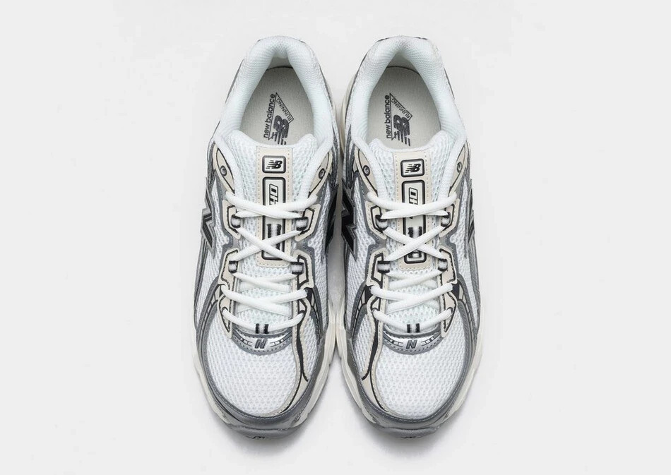 New Balance 740 Trainers Sea Salt and Silver Women's Shoes