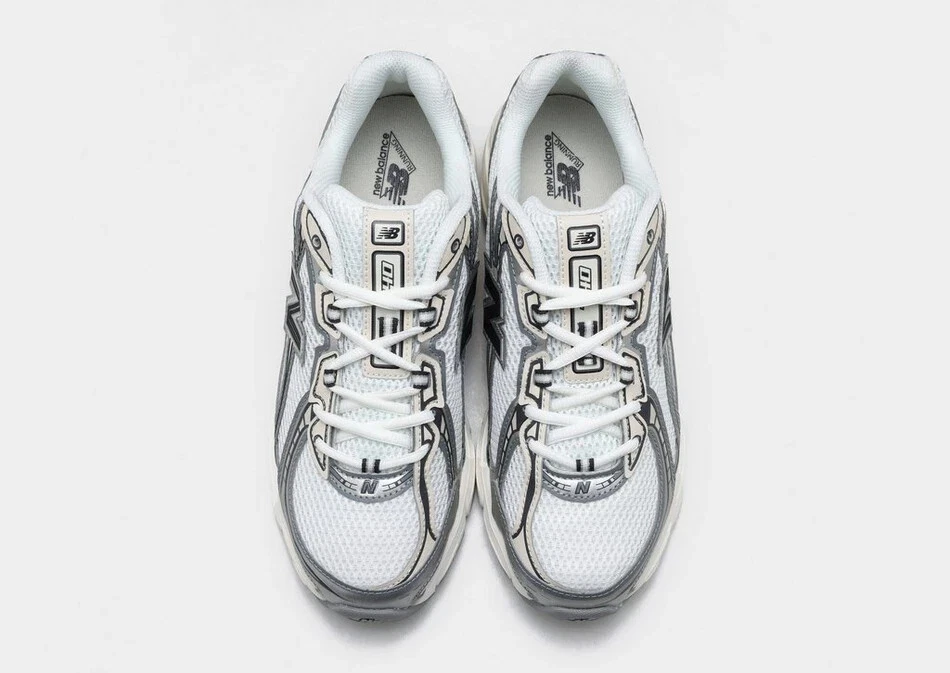 Scarpe Da Donna New Balance 740 Trainers Sea Salt E Silver - Immagine 3 di 4