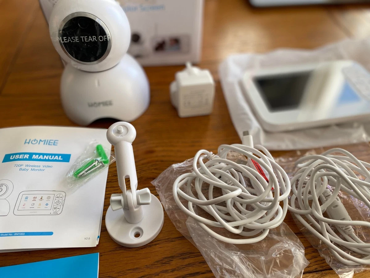 Homiee 720p baby monitor 2025