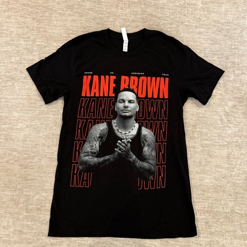 Kane Brown Drunk or Dreaming Tour T-Shirt Concert Graphic Tee M
