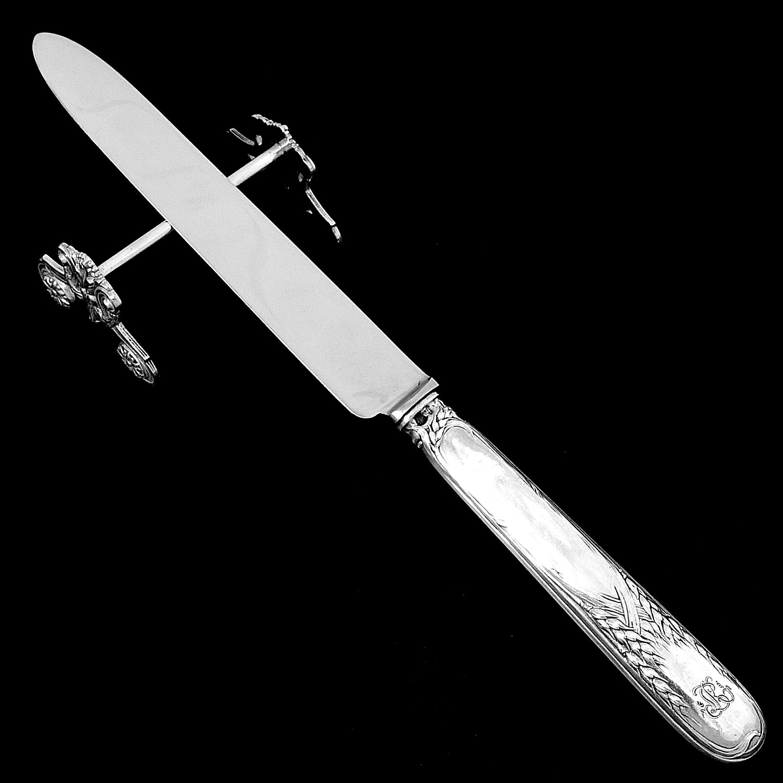 Rare French All Sterling Silver Knife Rests Set 12 Pc, Neoclassical eBay