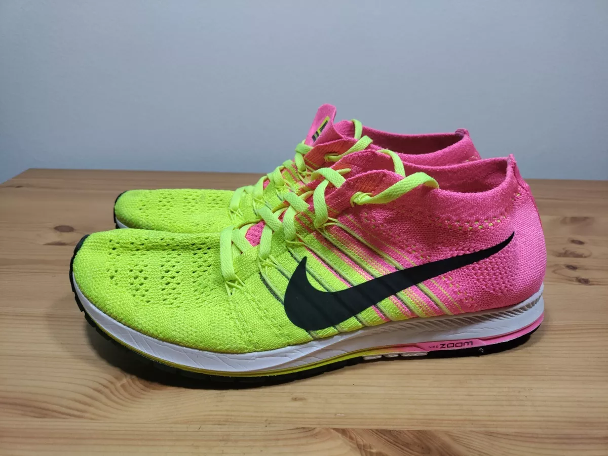 hiërarchie Halve cirkel bloem Size 9 - Nike Air Zoom Flyknit Streak 6 Unlimited Rio Olympics 2016 Volt  Pink | eBay