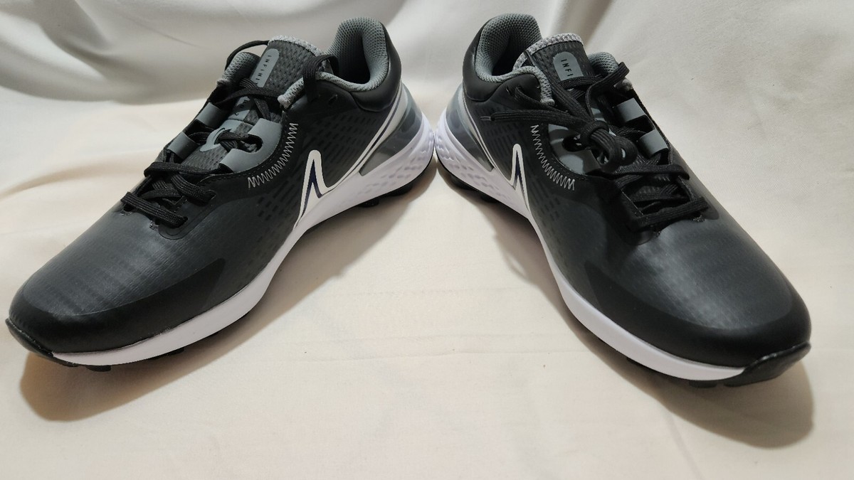 Nike Infinity Pro 2 DM8449-001 Mens 8 Wide Black Anthracite Spikeless Golf Shoes Amazon.com | Nike Infinity Pro 2 Golf Shoes Men main image 2