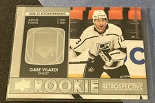 2021-22 UD Series 1 Rookie Retrospective #RR-6 Gabe Vilardi - Los Angeles Kings