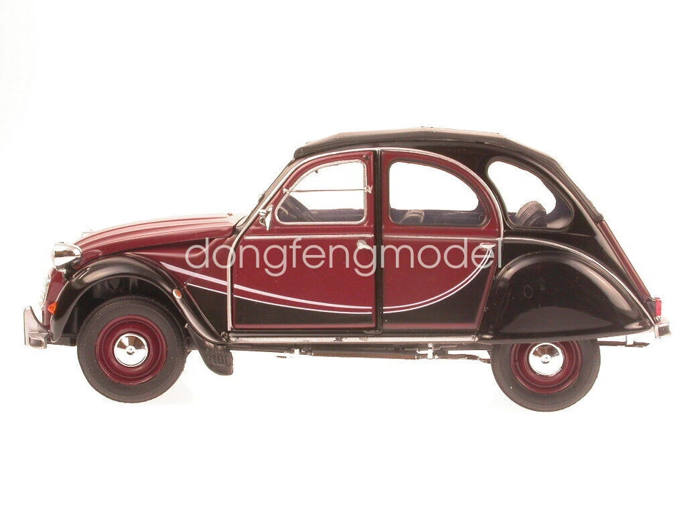 1/24 比例 Welly Citroen 2CV 6 Ente Charleston sr Modell 玩具收藏礼物 — 第 3/4 张图片