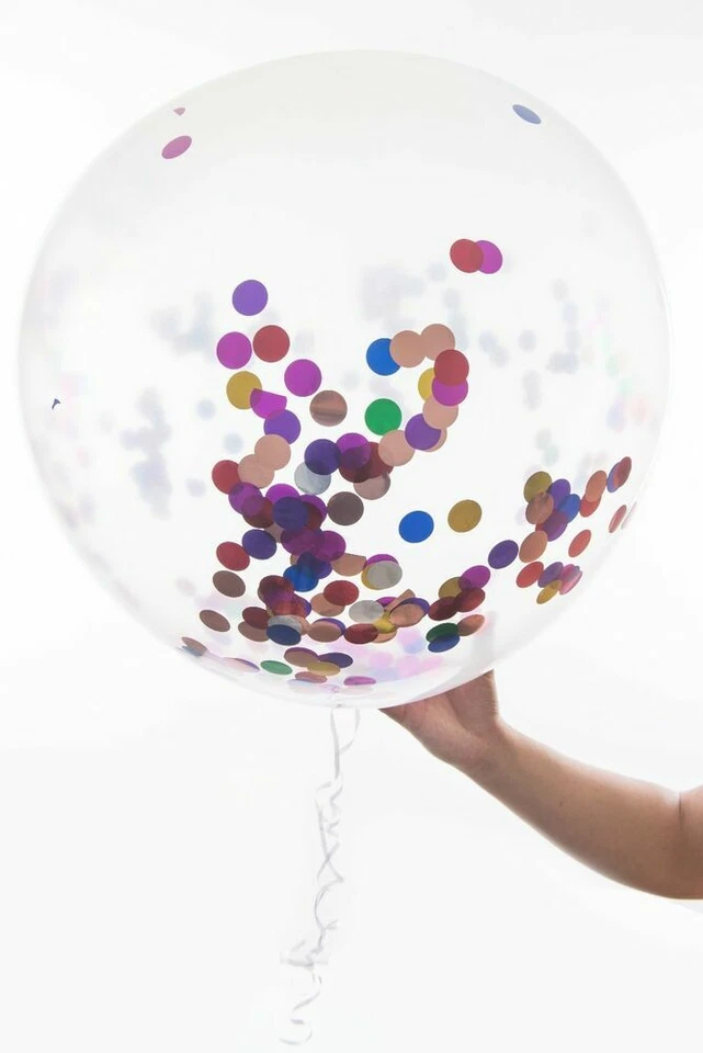 5pcs Transparent Bubble Clear Balloons Wedding Party Decor 10/18/24/36 inch Gift - Image 3 of 4