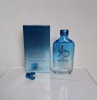 CALVIN KLEIN CK ONE SUMMER 100ML EDT SPRAY 2017 FULL BOTTLE RARE