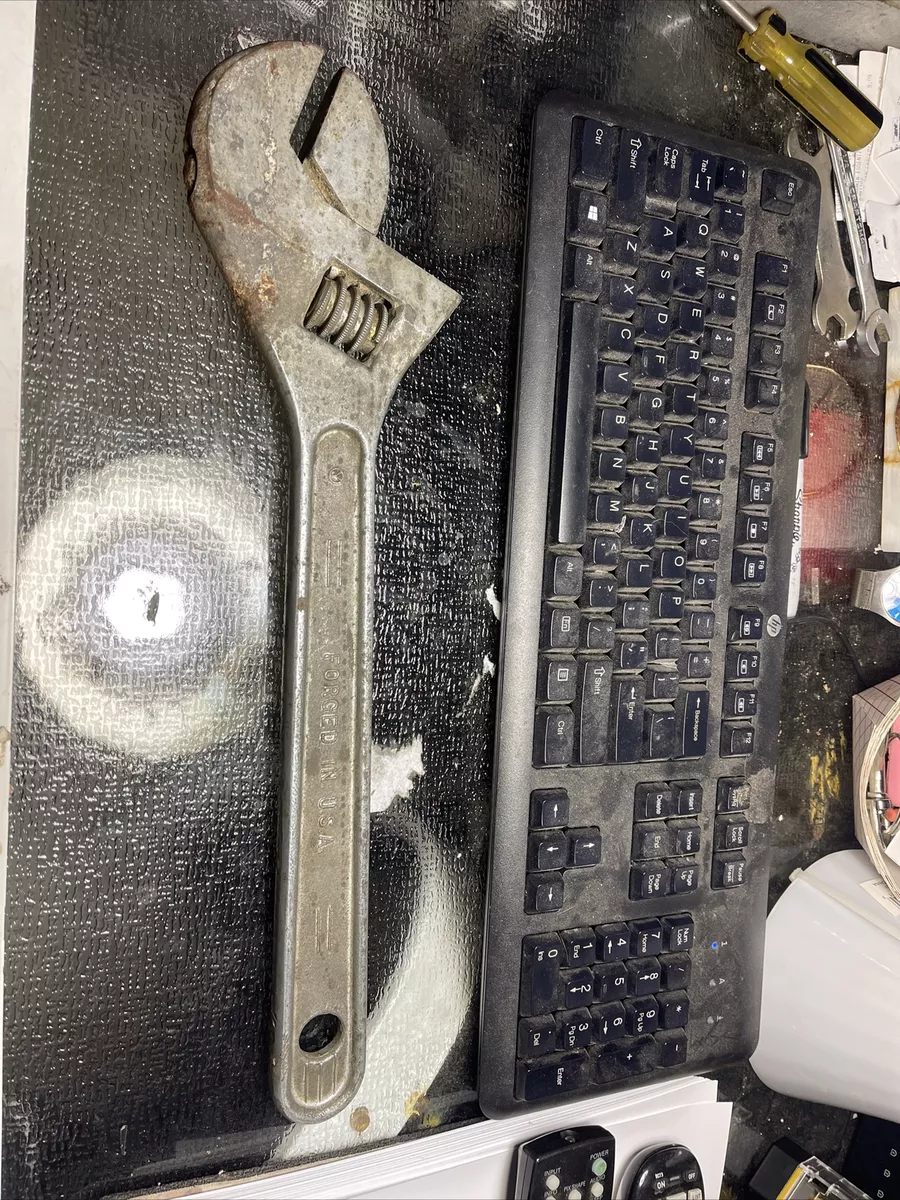 Vintage Craftsman Adjustable Wrench 16
