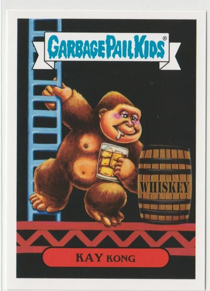 Kay Kong #5b Garbage Pail Kids GPK 2018 We Hate the 80s Trading Card