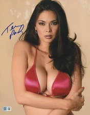 Hot Sexy Tera Patrick Signed Authentic Autograph 11x14 Photo Adult Star Beckett