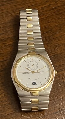 TWO TONE GIRARD-PERREGAUX 737-705 18K GOLD STAINLESS QUARTZ