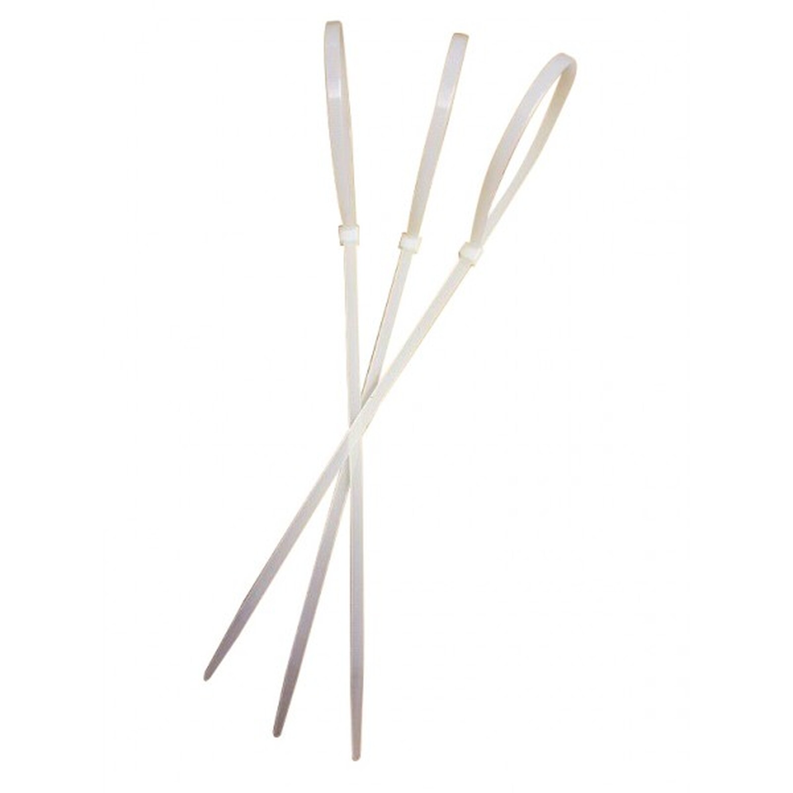 Cable Ties 760mm x 9mm - White - Strong & Durable Nylon PA66 - AXCAR AXC00139