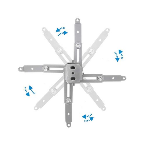 Support ajustable pour projecteur jusqu'a 20 kg inclinaison de 130 mm a 650 mm - Afbeelding 4 van 7