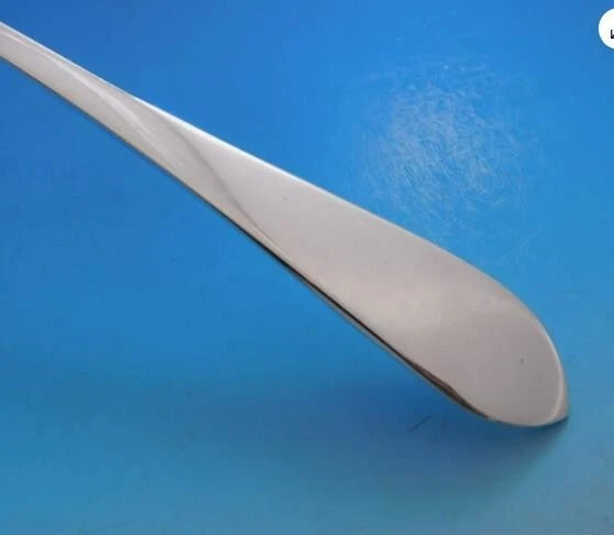 Tenedor de cena de plata esterlina antiguo en punta de Dominick and Haff cubiertos de 7 7/8" Foto 2 de 2