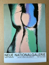 Andy Warhol "Torso" Nationalgalerie Berlin - Ausstellungsplakat 2024