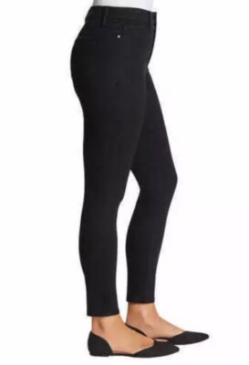 Social Standard by Sanctuary Black High Rise Skinny Stretch Jeans Womens Size 16