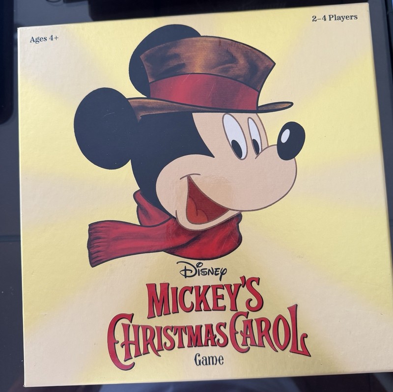 Disney Mickey’s Christmas Carol Family Board Game Funko Games New Sealed