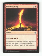 Seething Song C Commander 2021 179 LP Normal MTG