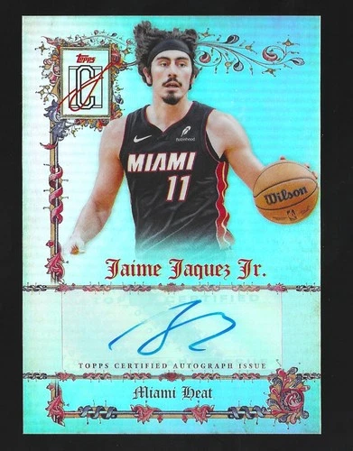 2025 Topps Signature Jaime Jaquez Jr. Base (RAW)
