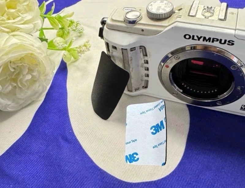 Front Rubber Grip with 3M Tape For Olympus E-PL2 EPL2 | eBay