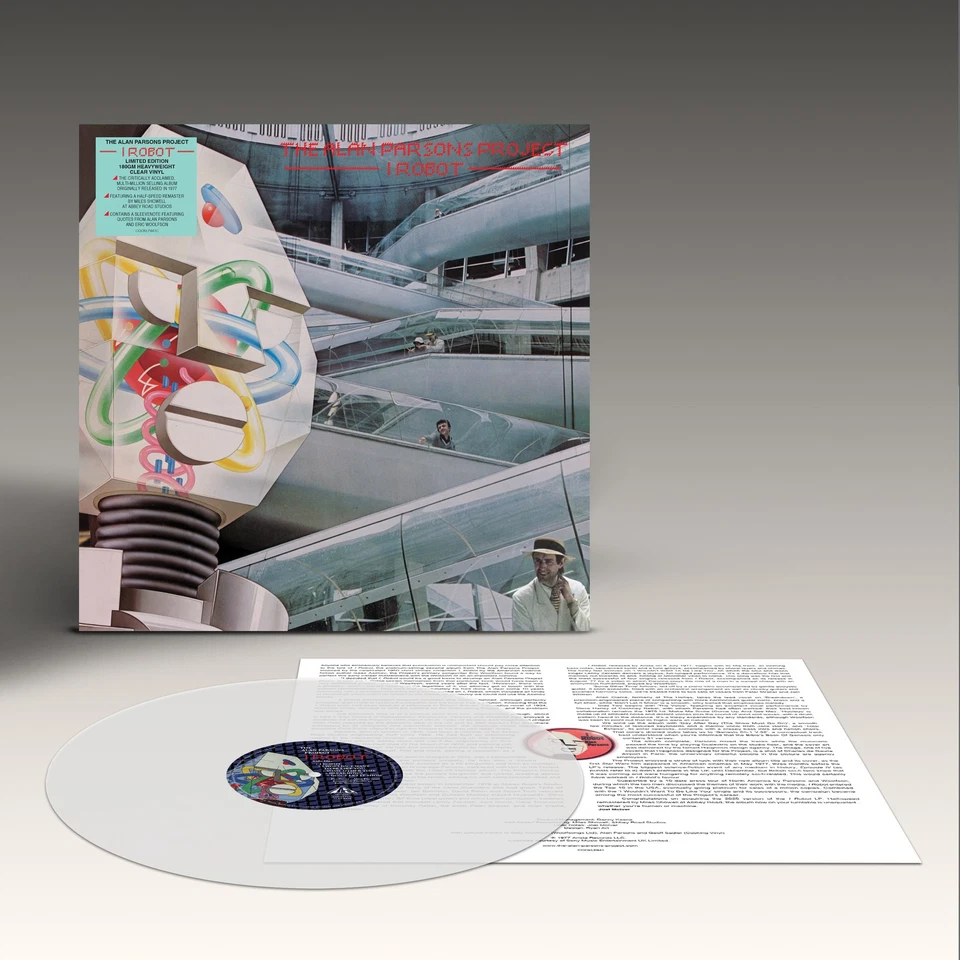 The Alan Parsons Project I Robot (Vinyl) 12" Album (Clear vinyl) (UK IMPORT) - Image 2 of 2