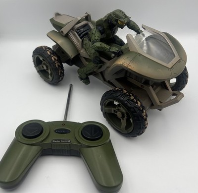 2009 Halo Mongoose R/C Remote Controlled w/ Master Chief + Remote Nonfunctional