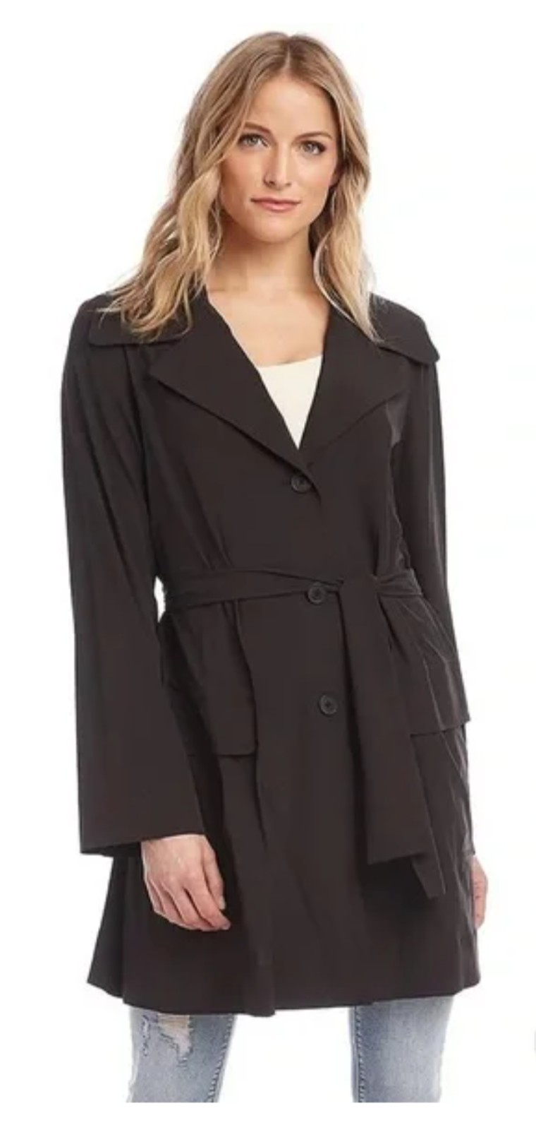 Karen Kane Black Packable Travel Jacket XL - Stunning! Sold Out Everywhere!