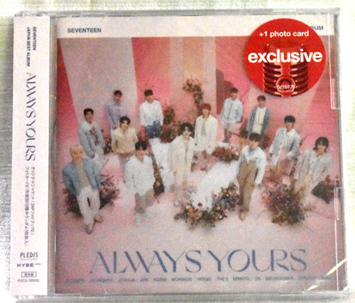 SEVENTEEN - ALWAYS YOURS - TARGET EXCLUSIVE 2 CD SET + 1 PHOTOCARD - NEW SEALED