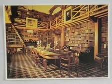 Postcard Stone Library at Adams National Historic Site in Quincy, MA, Chrome 4x6