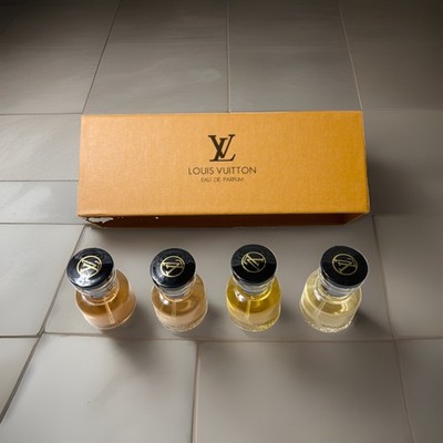 Louis Vuitton Eau de Parfum 4x30ml Roses des Vents, Le Jour Se Lève, Contre Moi 