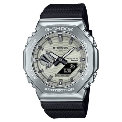 Wristwatch CASIO G-SHOCK GBM-2100A-8BER Silicone Black Gray Sub 200mt