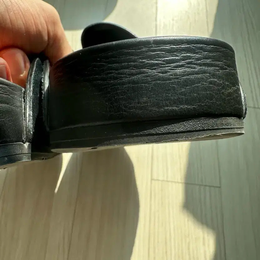 Balenciaga Black Suede Sunday Mule Shoes 41