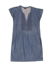 Tommy Hilfiger Damen Jeanskleid US 12 Large blau DR43