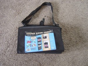 Keeper Door Caddy~Craft Organizer~Folds Into Carrier~4 compartments 2 containers