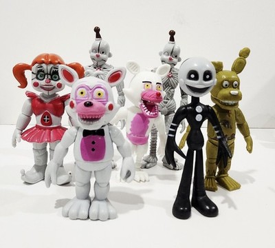 Five Nights At Freddy's FNAF action Figures Lot Of  7