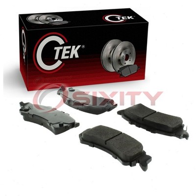 Centric Rear Disc Brake Pad Set for 2001 Chevrolet Silverado 1500 HD Braking gk