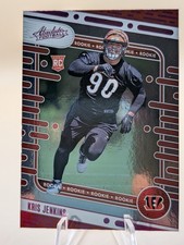 2024 Absolute Football Kris Jenkins rookie card Pink Foil #149 Bengals RC. rookie card picture