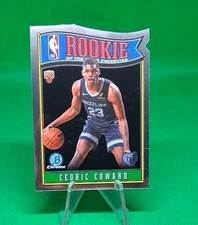 2025-26 Bowman Rookie Of The Year Favorites Cedric Coward RC Memphis Grizzlies