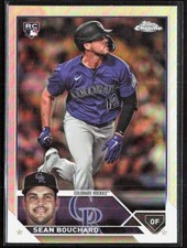 2023 Topps Chrome Update SEAN BOUCHARD Refractor Rookie Card USC213 Rockies QTY