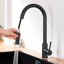 Küchenarmatur Ausziehbar Brause Wasserhahn Küche 360° Mischbatterie Edelstahl