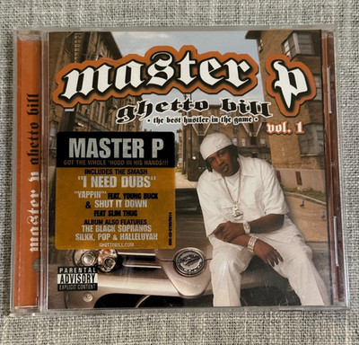 🎤 Master P – Ghetto Bill Vol. 1 CD 2005 Koch Records Hip Hop Rap