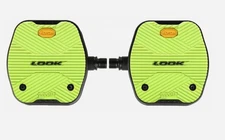 New Look Geo City Grip Flat Clipless MTB Mountain Bike / Cycling Pedals. Lime