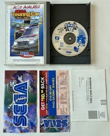 Sonic R Sega Saturn Game 1997 Authentic Longbox Rare CIB with Manual, Reg Insert