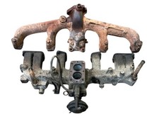 Jeep Wrangler Yj Intake Exhaust Manifolds 4.2l 6cyl 87-90 Manifold Oem