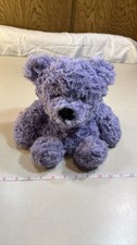 Warmies Purple Curly Bear Plush 13" Lavender Scented Toy